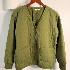 Mod Ref Olive Quilted Jacket M